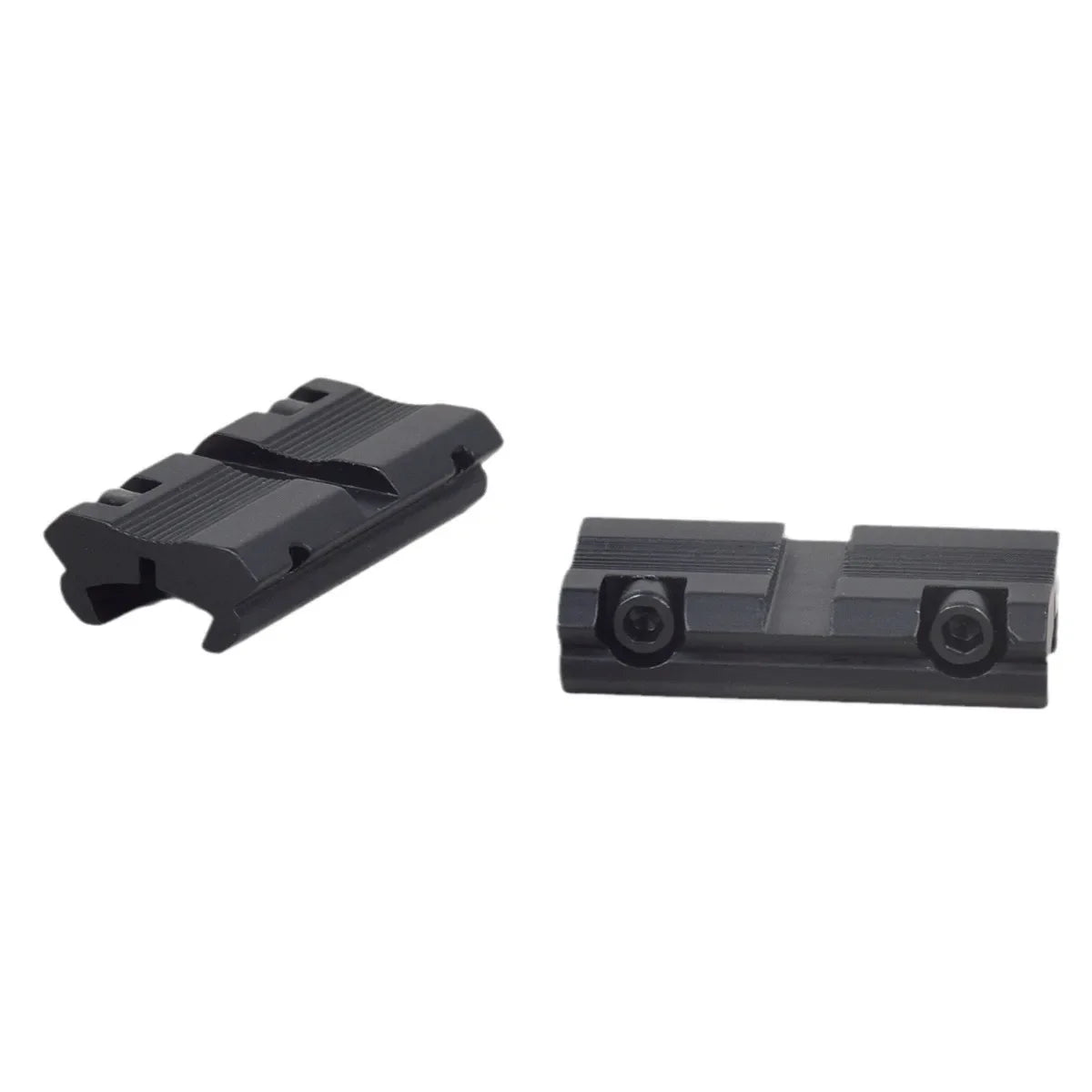 Picatinny to 11mm Dovetail Adapter – CNC Aluminum Mount (2-Pack)