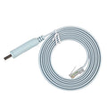 ▶1PCS USB to RJ45 Console Cable RS232 Serial Adapter for Router RJ 45 8P8C Converter USB Console Cable Switch Control Cable Zpaxo Blue