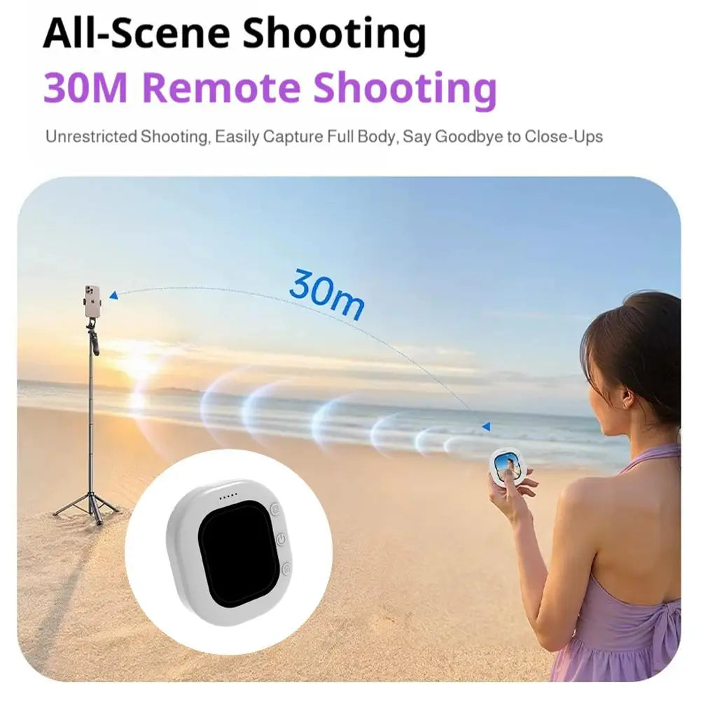Mini Magnetic Phone Screen Monitor for Rear Camera Selfies & Vlogs Selfie Screen Monitor Zpaxo