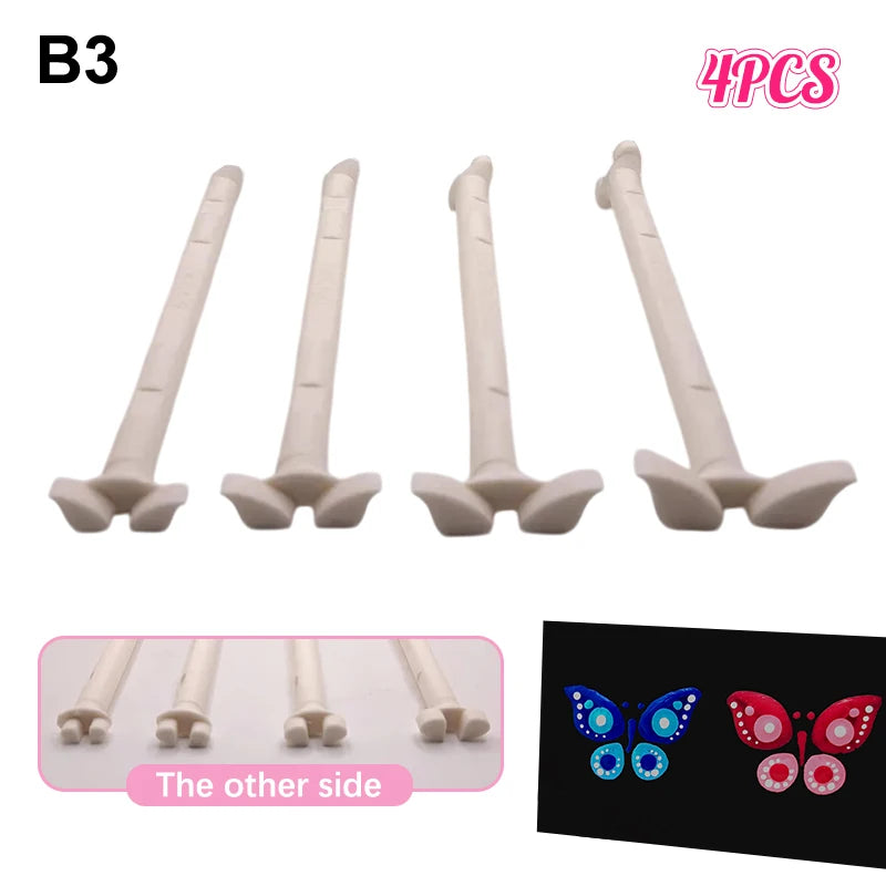 Flower Floral Dotting Tools Dot Painting Pen Embossing Tool Art Stamp Zpaxo B3