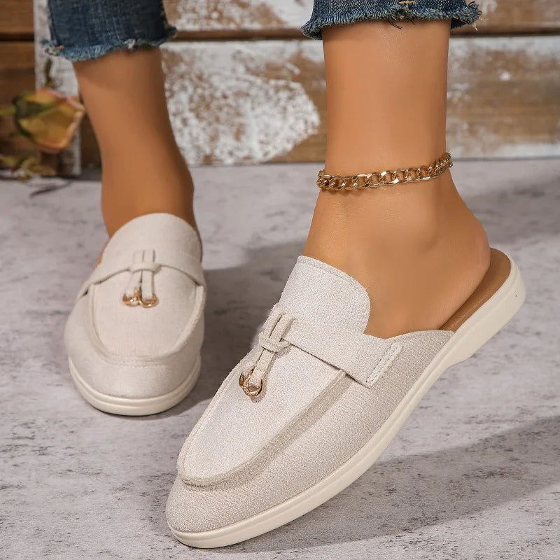 Women's Sneakers Flat Casual Shoes Slip Ladies Loafers Vulcanized