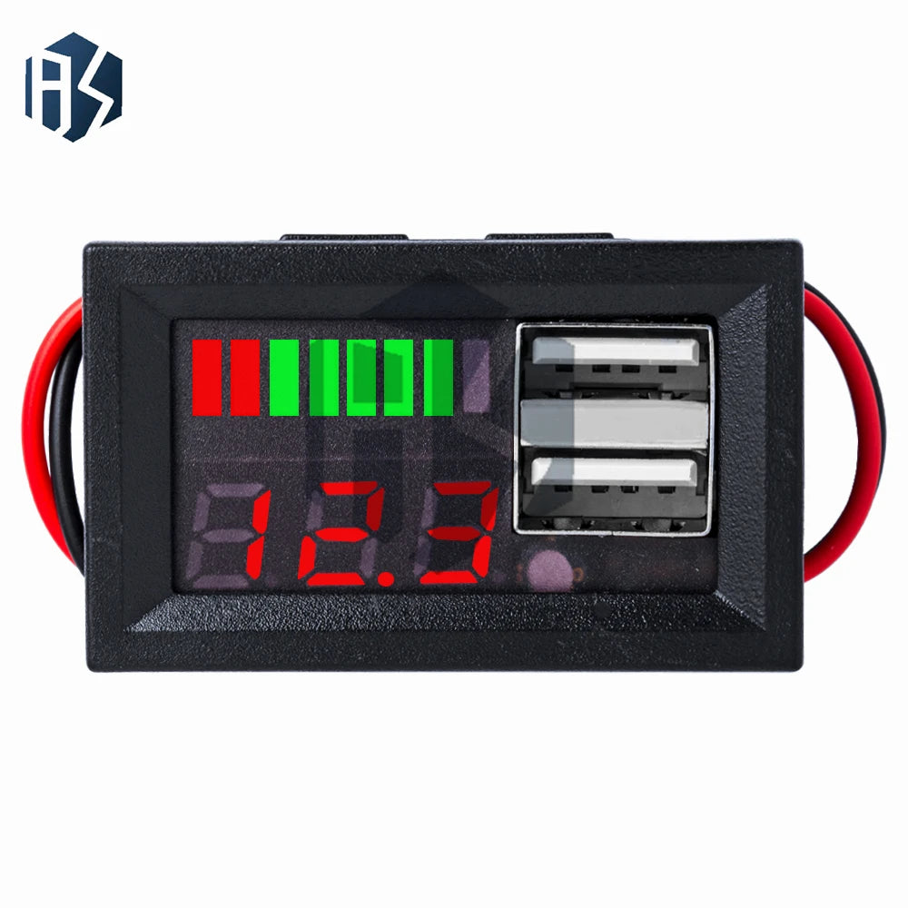 1S/2S/3S Dual‑USB Li‑ion Charging Module, 12.6V Synchronous Rectification & Charge Recognition Zpaxo