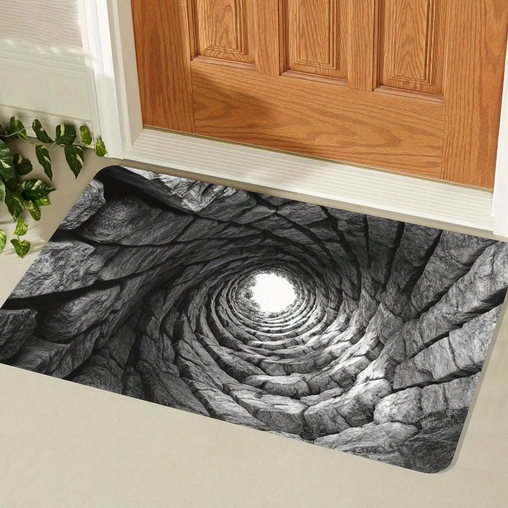 3D Optical Illusion Rug Non Slip Floor Mat Living Room Decor Modern