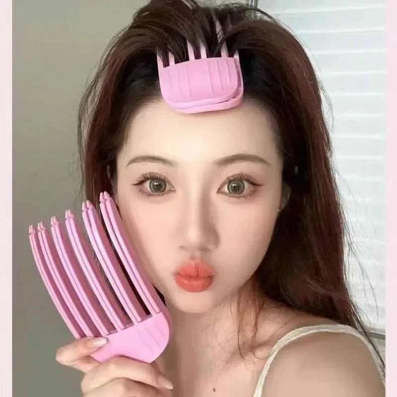 Fluffy Hairpin Curling Bangs Clips Hair Roots Volumizing Hair Clips Women Curling Fixed Shape Clips Fashion Volume Hair Roller Zpaxo