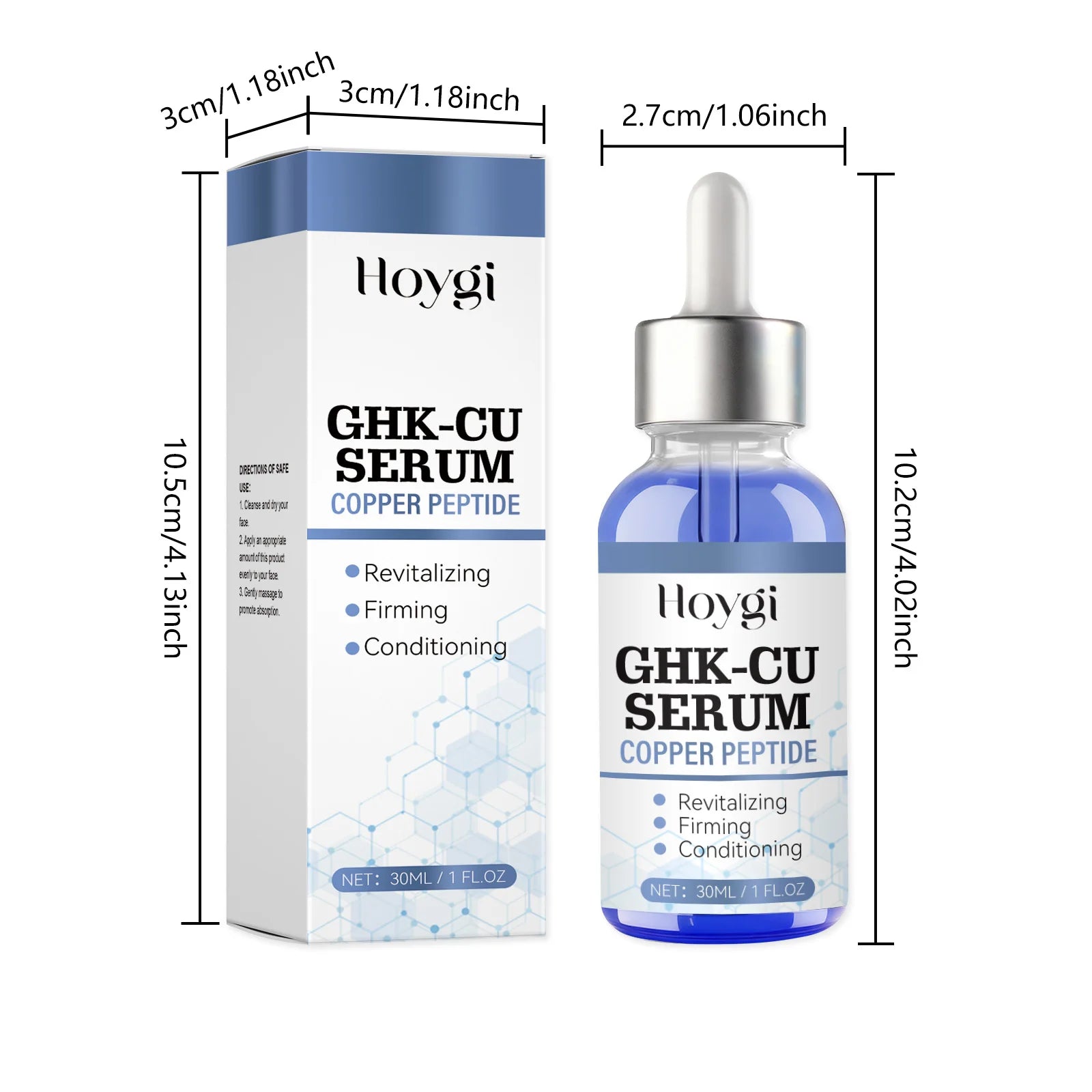 Hoygi Copper Peptide Anti-Aging Face Serum – Firm & Hydrate Anti-Aging Face Serum Zpaxo