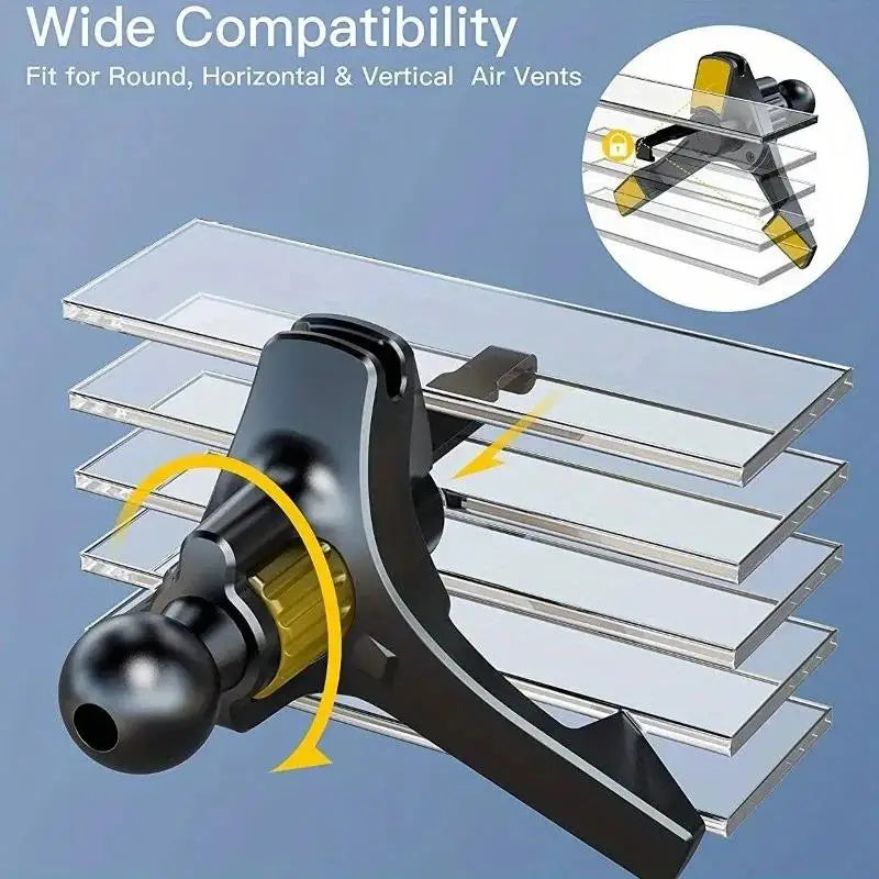 360 Rotation Car Air Vent Clip Ball Head Phone Holder Universal Zpaxo