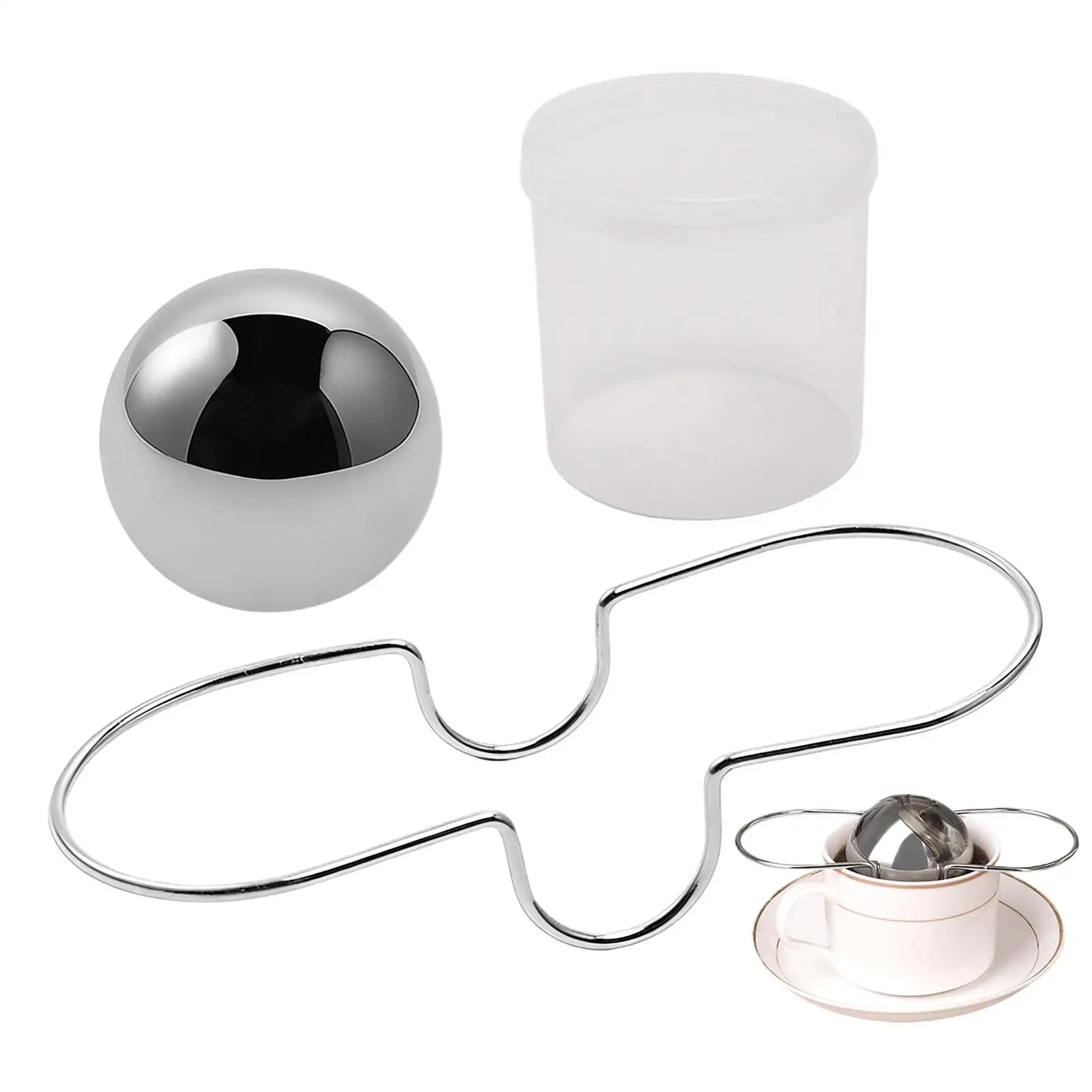 Espresso Cooler Ball Stainless Steel Reusable Chilling Sphere Metal