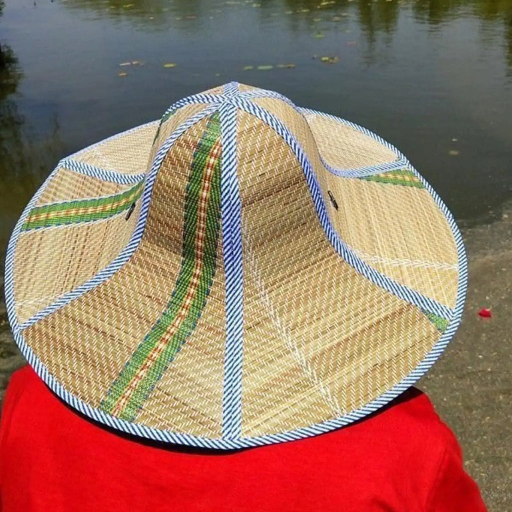 Foldable Wide Brim Straw Sun Hat – Unisex Beach & Outdoor Wide Brim Sun Hat Zpaxo