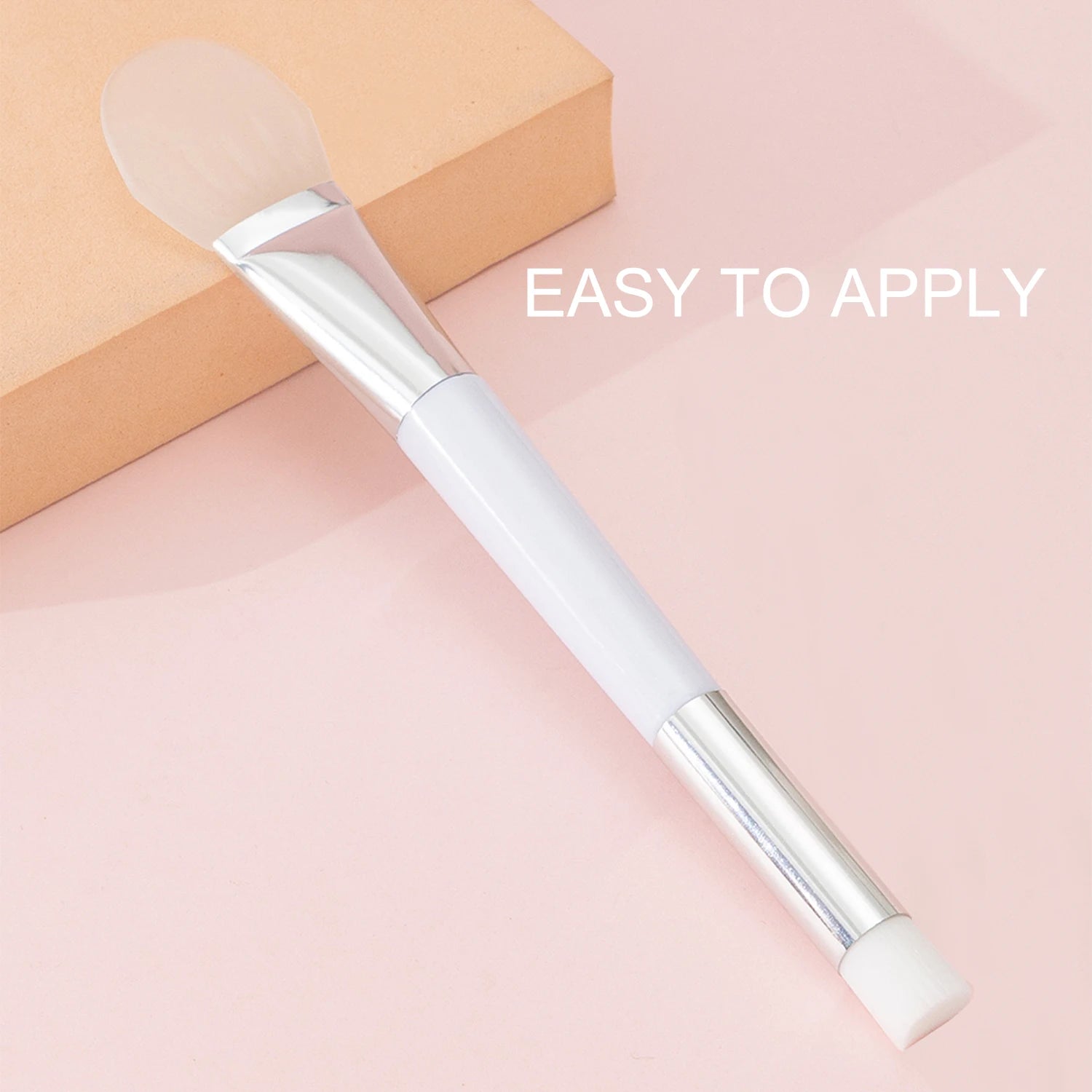Soft silicone double-headed facial mask brush smearing facial mask brush mud mask special brush Zpaxo 03