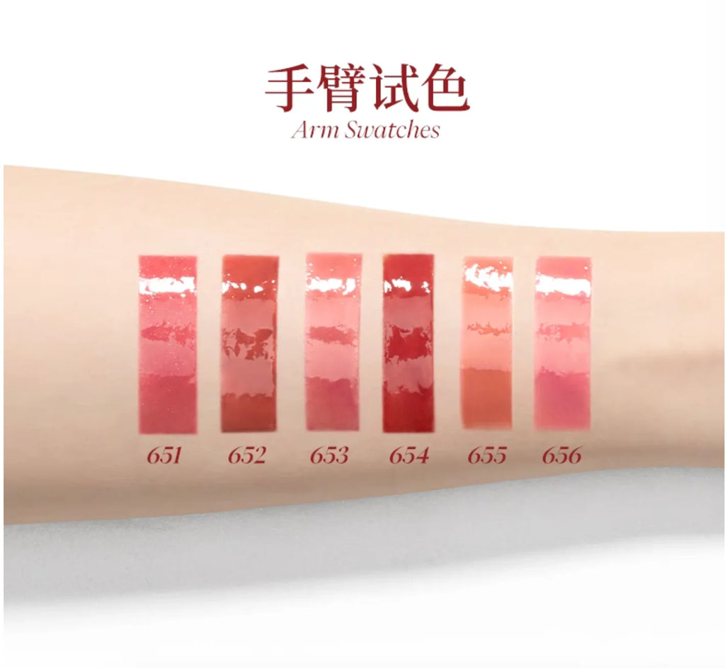 JOOCYEE Crystal Gloss Liquid Lip Tint moisturizer lip gloss Hydrate Lips Makeup Long Last Original Makeup Cosmetics Zpaxo