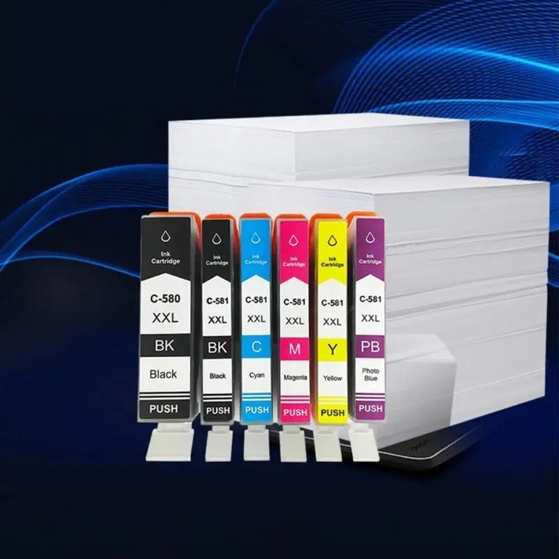652F PGI580 PGBK CLI581 Cartridge Replacement for TS8150 TS8152 TS8250 Inks Zpaxo