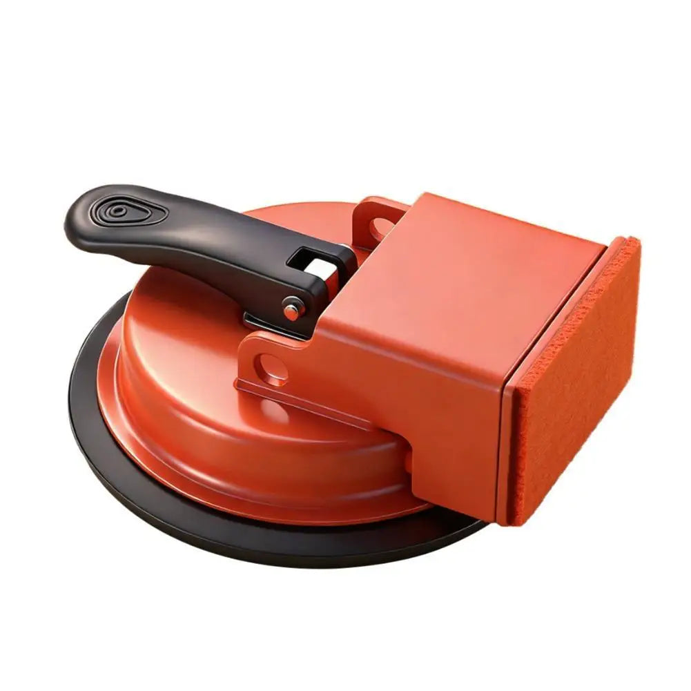 1PC Floor Gap Repair Tool Suction Suction Cup Professional-Grade Seamless Joint Tool Suitable for Floor Installation Projects Zpaxo Orange