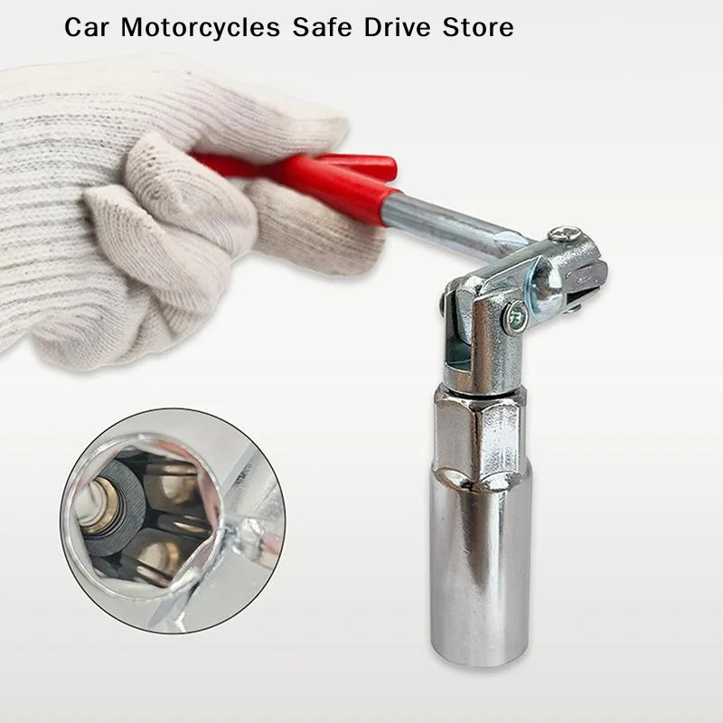 CM3 T Handle Spark Plug Wrench 14 16 Sockets Swivel Head T-handle Car