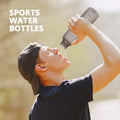 Outdoor Water Bottle Sturdy Food Grade Plastic Portable Travel Flask