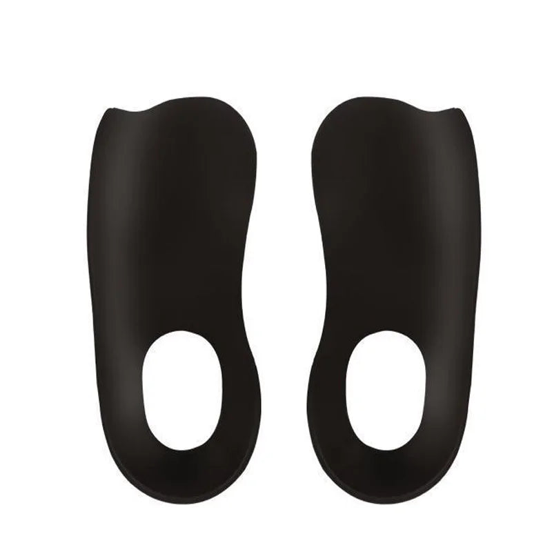 1Pair Orthopedic Insoles Flat Feet Arch Insole Walking Pad Support Zpaxo black L (40-45)