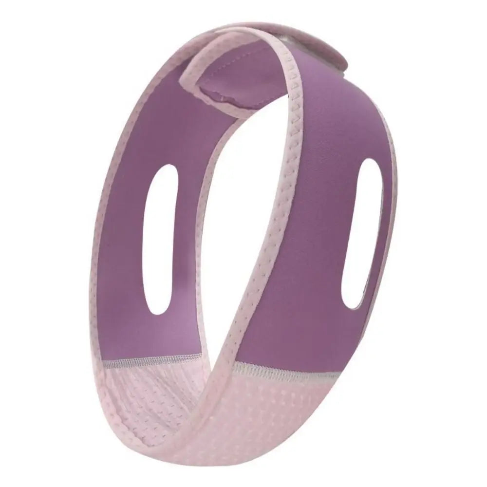 New Adjustable Face Slimming Strap Jawline Shaper Face Slimming Chin Strap Jaw Strap V Line V Face Strap for Sleeping Zpaxo purple