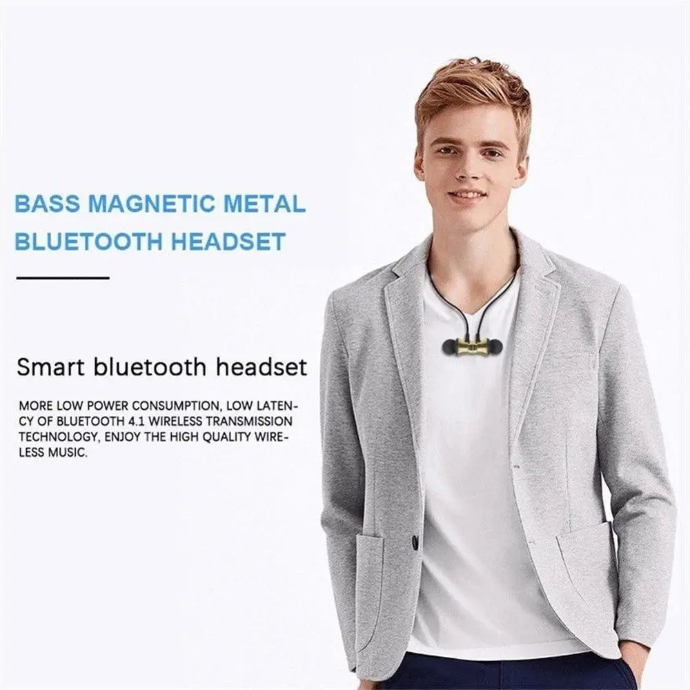 Wireless Bluetooth 4 2 Earphone Sports Running Headset Waterproof