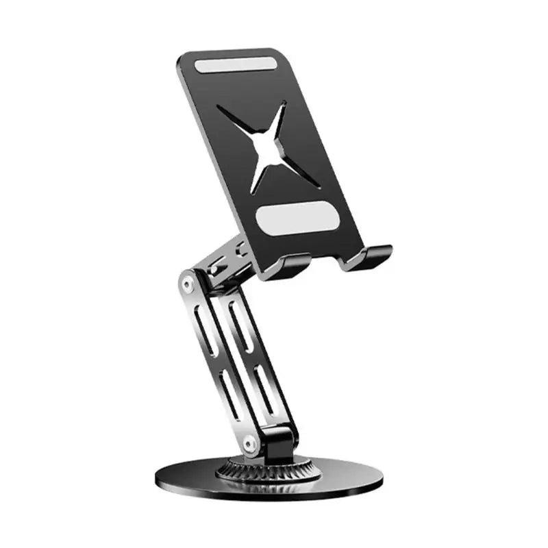652F Phone Stand Heavy Duty 360 Rotating Tablet Holder Metal Desk Stand For Smartphones And E Readers Zpaxo