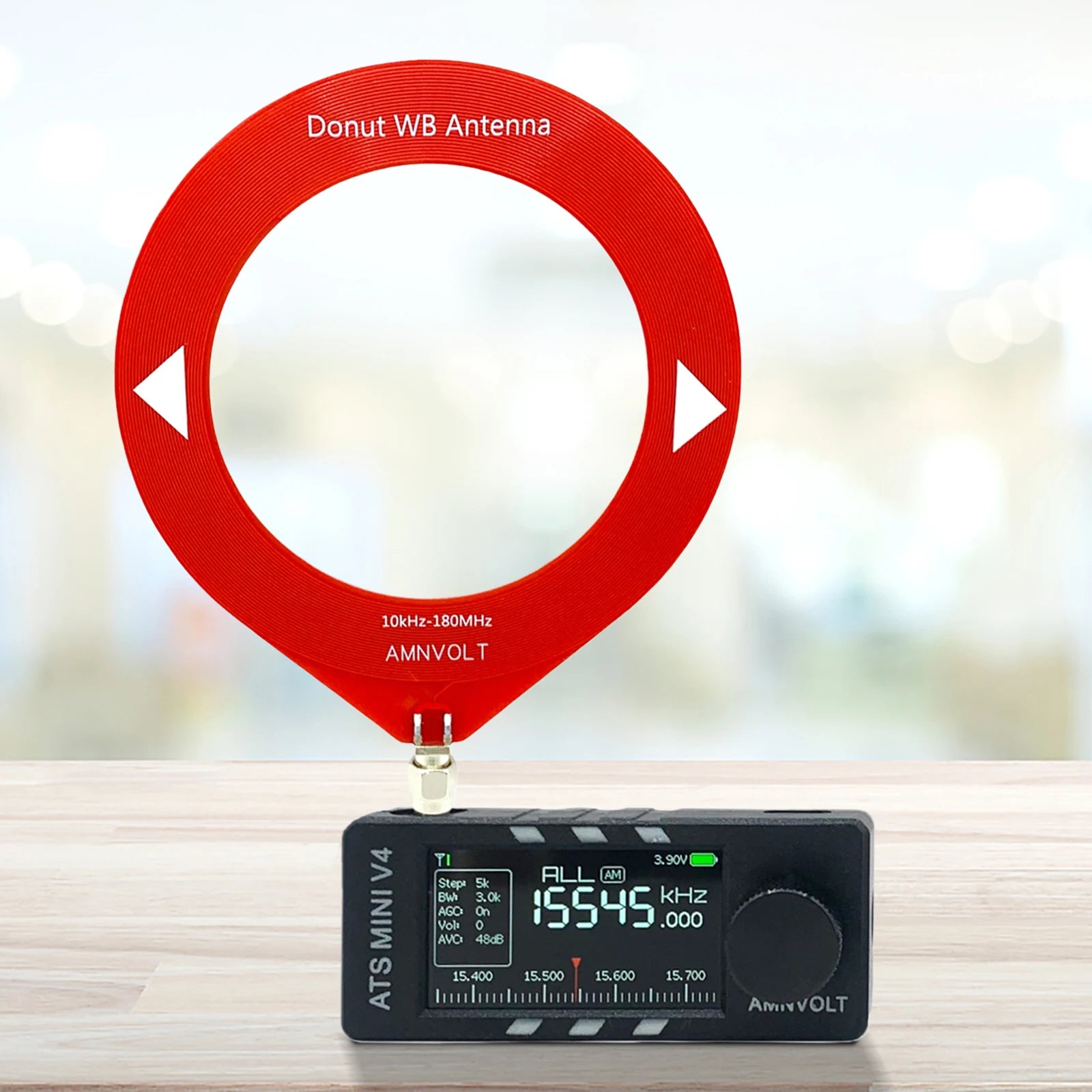 Portable AM FM Radio Receiver IPS Screen LSB USB Transistor Pocket