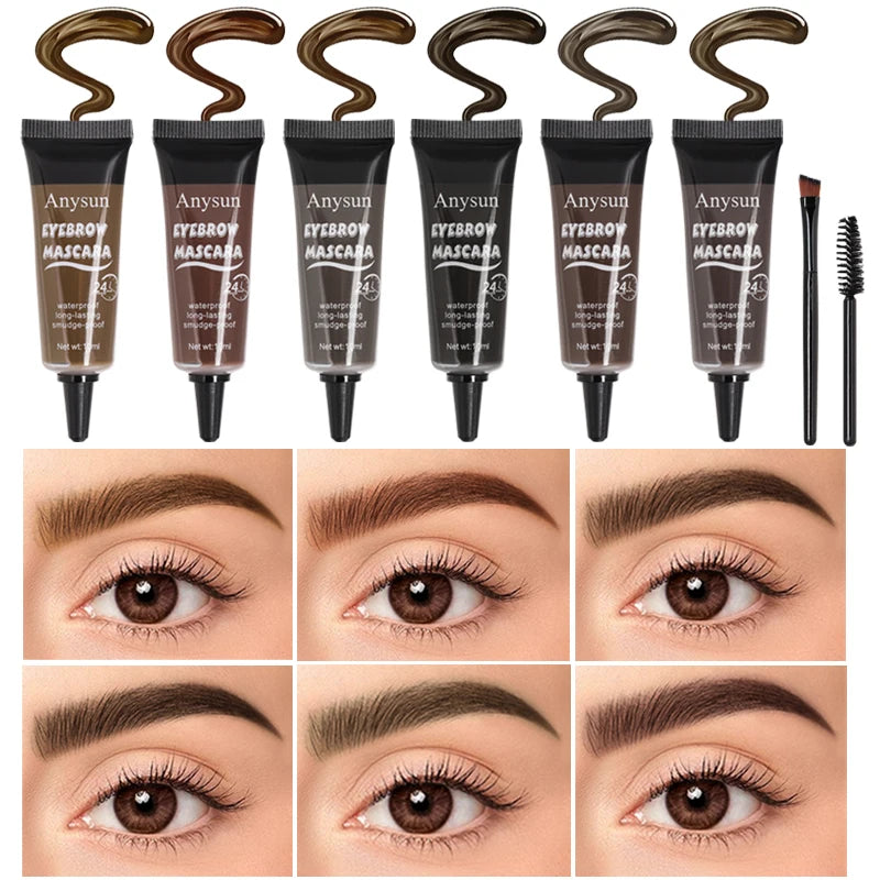 Durable Rendering Eyebrow Cream Waterproof Easy Apply Shaping Natural
