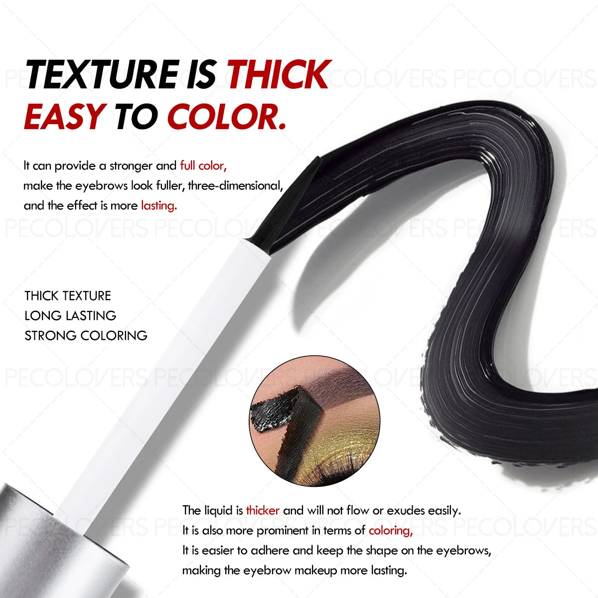 1PC Lazy Makeup Eyebrow Enhancers Liquid Gel Long Lasting Waterproof Easy To Wear Tear Peel-off Brow Tattoo Tint Eyes Brows Zpaxo