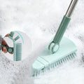 Triangle Floor Brush Long Handle Detachable Bathtub Gaps Bathroom