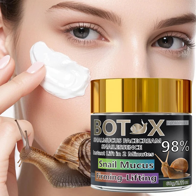 YUITIKUE 98% Snail Mucus Face Cream – Lift, Firm & Hydrate Snail Mucus Face Cream Zpaxo Default Title