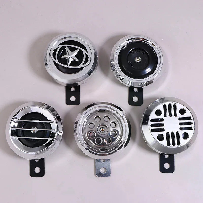12V 48V 60V 0 2A 100dB Electric Scooter Horn Kits Waterproof Loud Zpaxo