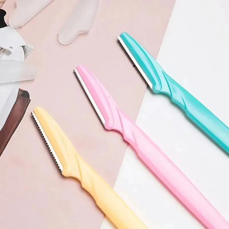 Mix Color Eyebrow Razors – Face & Body Hair Trimmer 1–10 Pcs