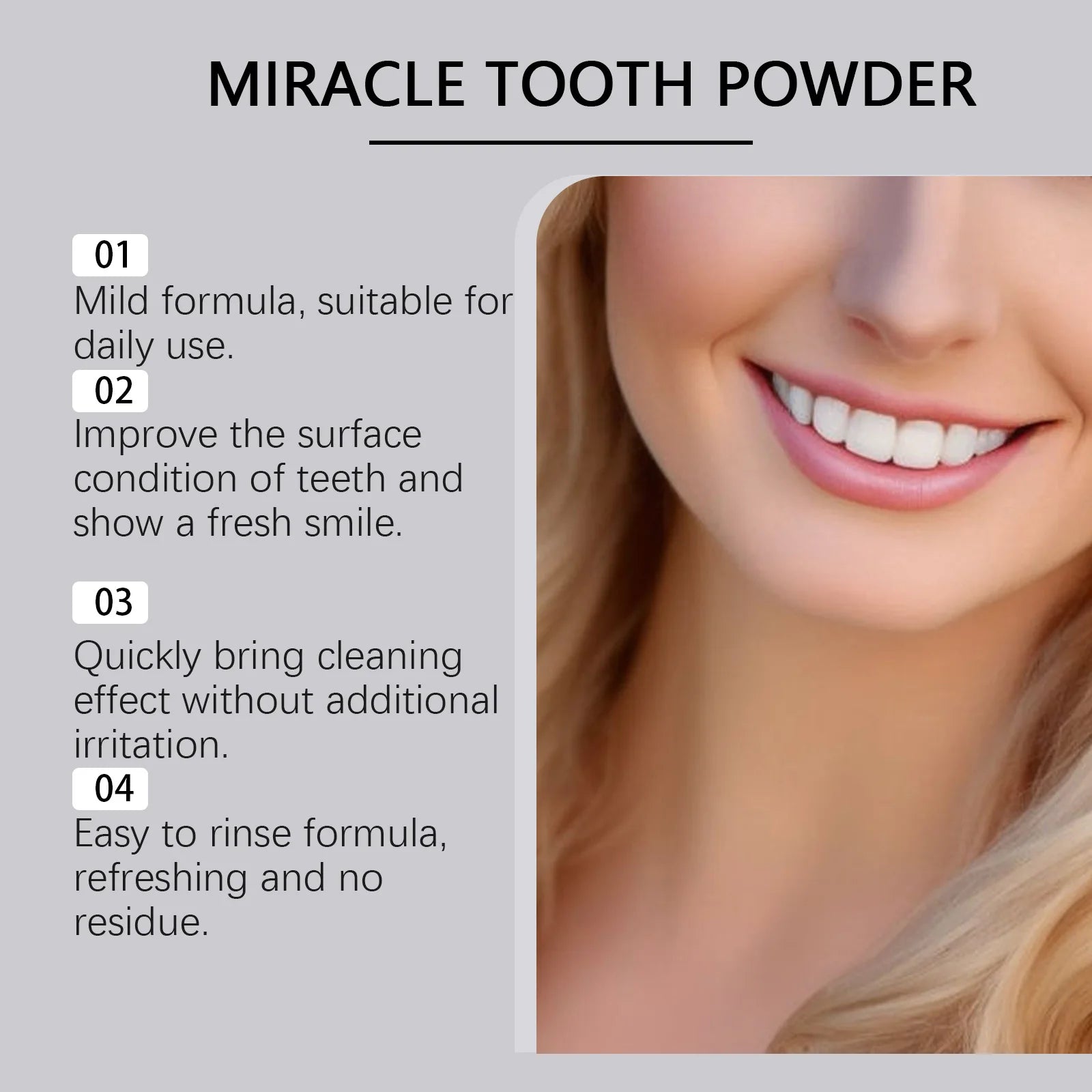 Oralhoe Mint Tooth Powder – Whitening & Fresh Breath 100g Whitening Tooth Powder Zpaxo