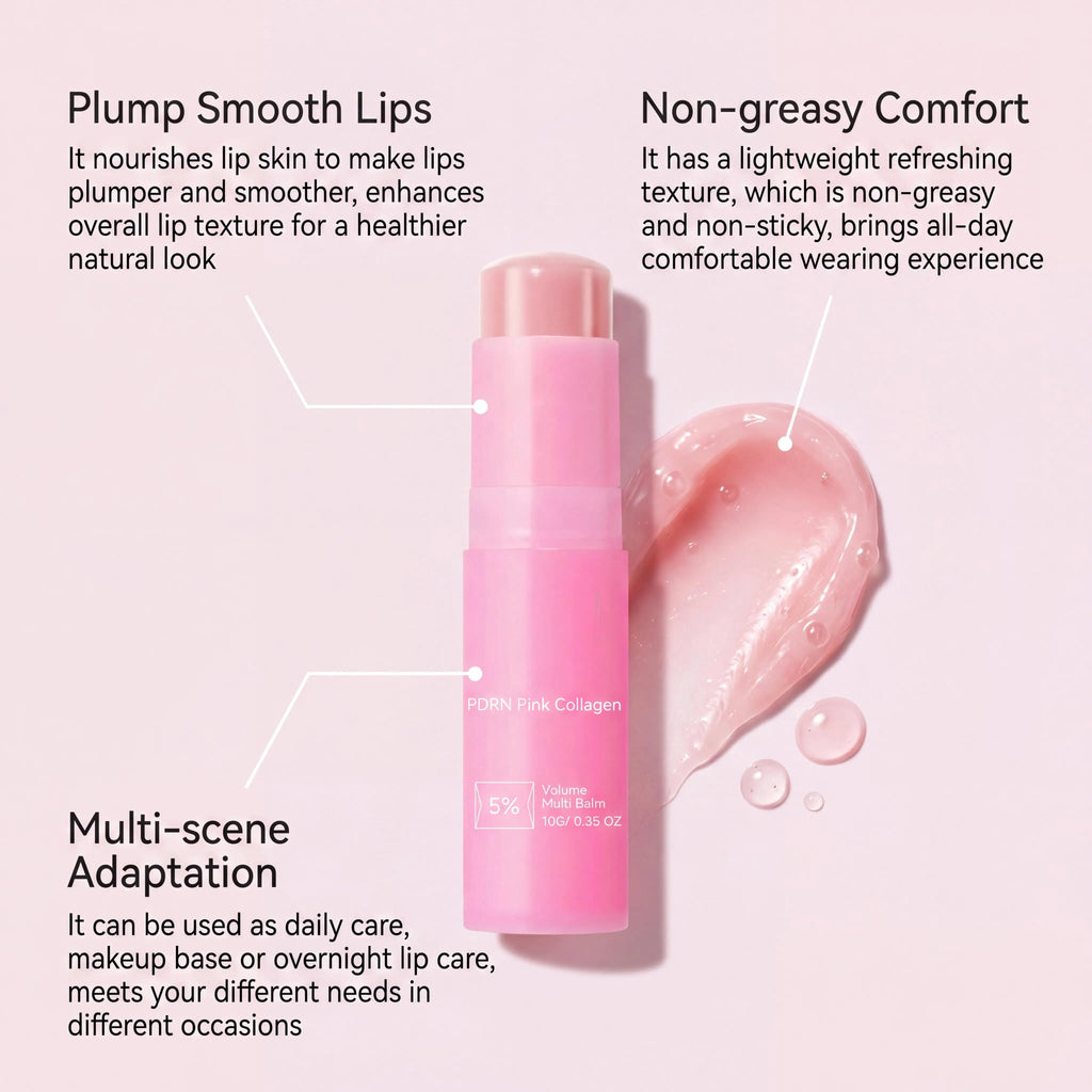 Collagen Multi Balm Stick – Anti-Wrinkle Face & Lip Moisturizer Collagen Balm Stick Zpaxo