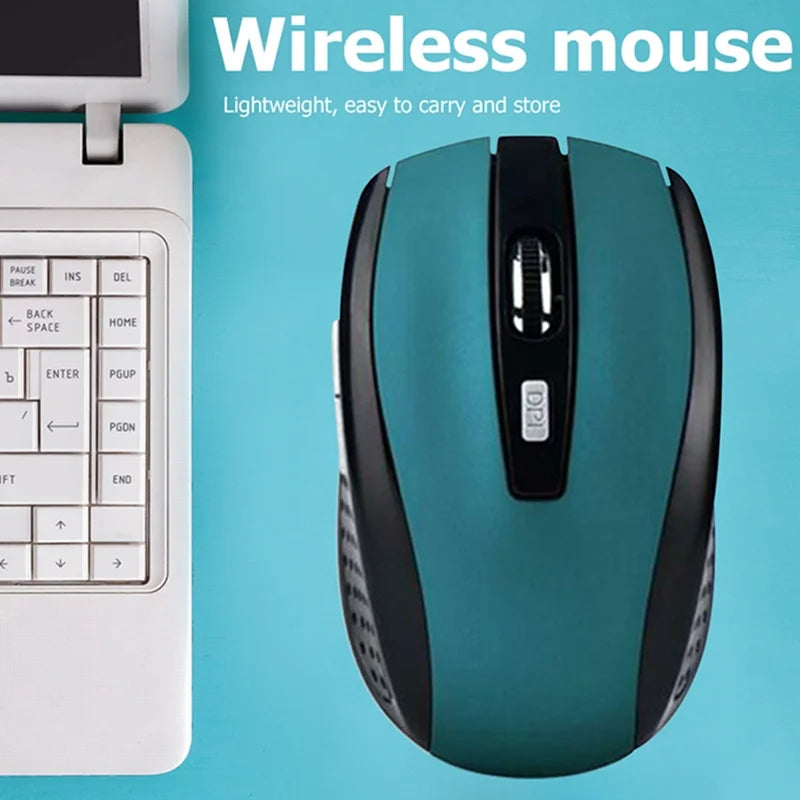Wireless Mouse Portable Ergonomic Mobile Optical Silent Mice