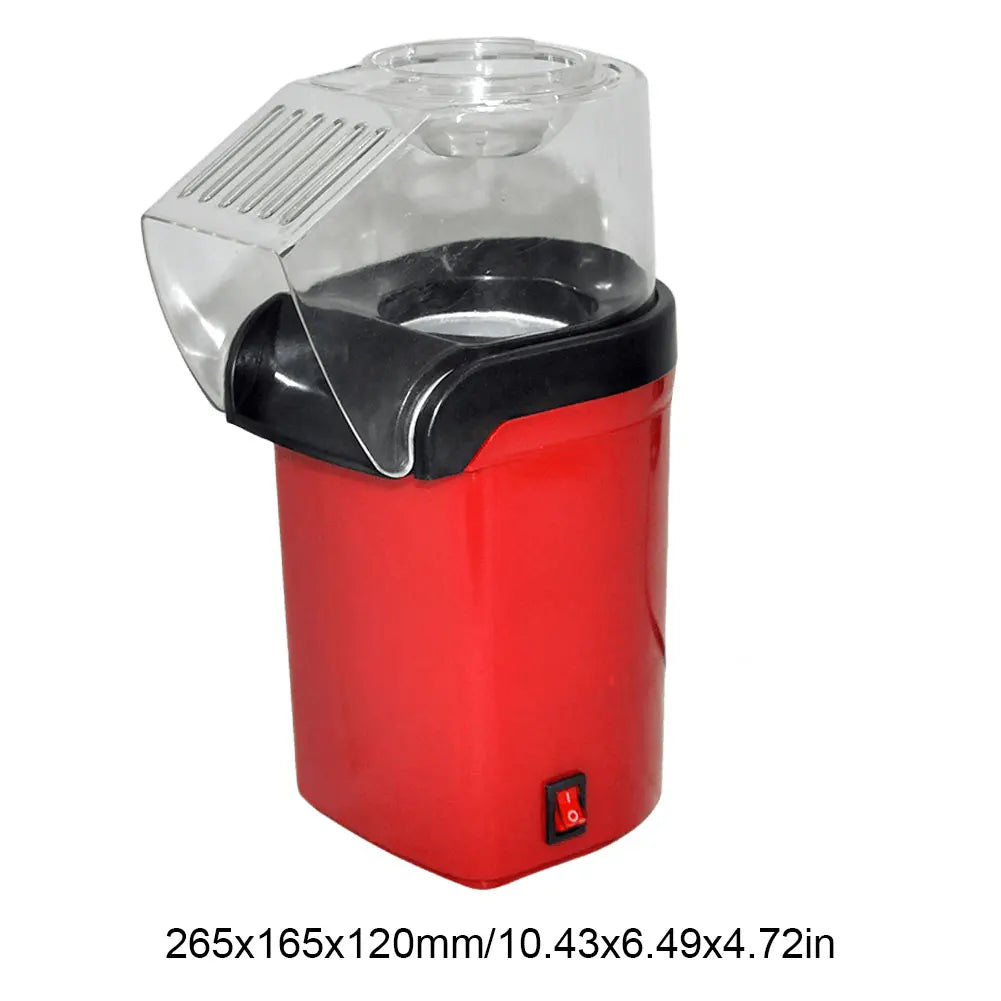 1200W Hot Air Popcorn Popper High Popping Rate Electric Hot Air Popcorn Maker for Home Family Party Kids Zpaxo