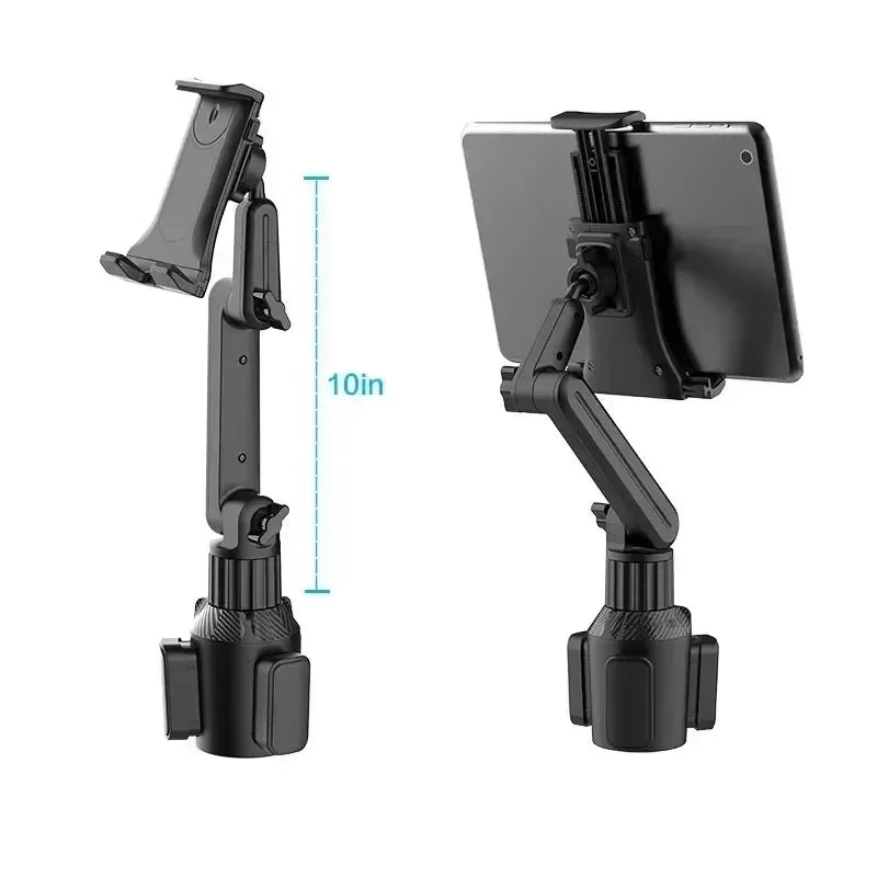 360° Car Cup Holder Tablet & Phone Mount – Universal Stand