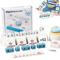 Wooden Number Building Blocks Number Interactive Learning Toys Math Manipulatives Blocks Set For Kids Boys Home Travel Classroom Zpaxo China Mainland