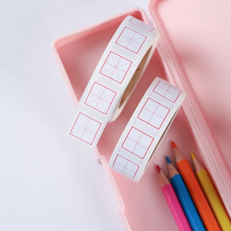 Chinese Writing Error Correction Stickersgrid Sticky Notesstudent