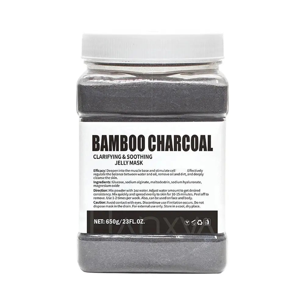 Gold Crystal Jelly Mask Powder 650g – Hydrate & Fade Wrinkles Facial Mask Powder Zpaxo bamboo charcoal