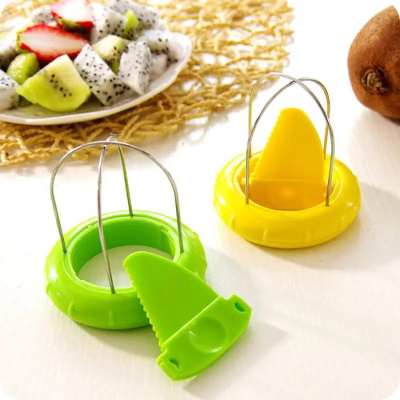 Kiwi Cutter Peeler Slicer Kitchen Detachable Creative Gadgets Stainless Steel Lemon Peeling Tools Fruits Salad Maker Accessories Zpaxo