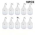 1-10PCS USB Rechargeable LED Camping Light Waterproof Portable High Power Outdoor Lantern for Hiking BBQ Emergency Hunting Zpaxo 10Pcs