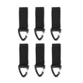 Tactical MOLLE Webbing Buckle Clips 3/6/9-Pack | Carabiner Hook