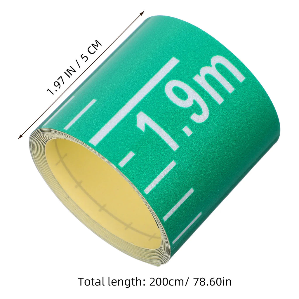 Self-adhesive Water Level Indicator Sticker Waterproof Measuring Tape