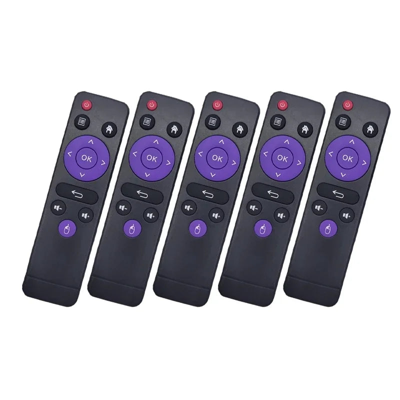 1pc / 5pcs Set Universal H96 Remote Control Replacement IR Wireless For Original H96 MAX V11 V12 M1 M2 H313 Android TV BOX Zpaxo H96remote-5pcs