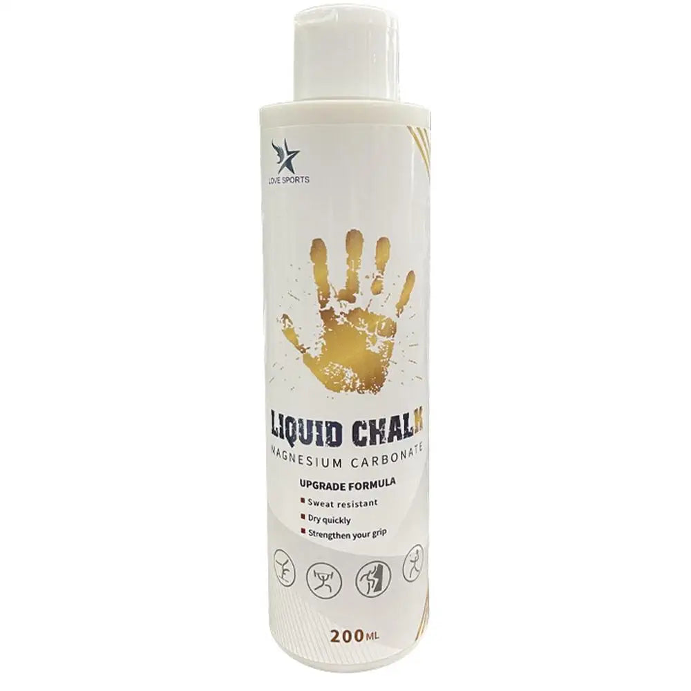 Liquid Chalk Grip 50/100/200ml – Anti-Slip Magnesium Powder Liquid Lifting Chalk Zpaxo 200ml