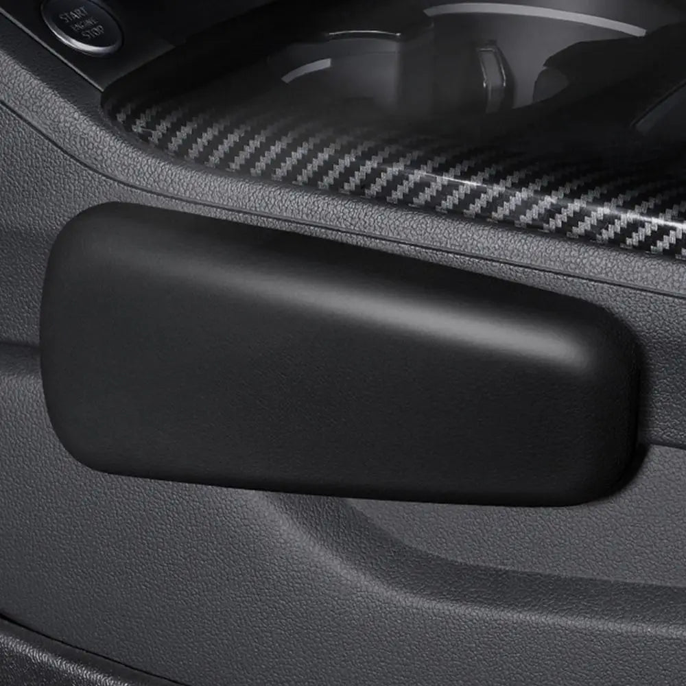 Pu Leather Car Knee Rest Pad Soft Fashion Auto Armrest Universal Zpaxo