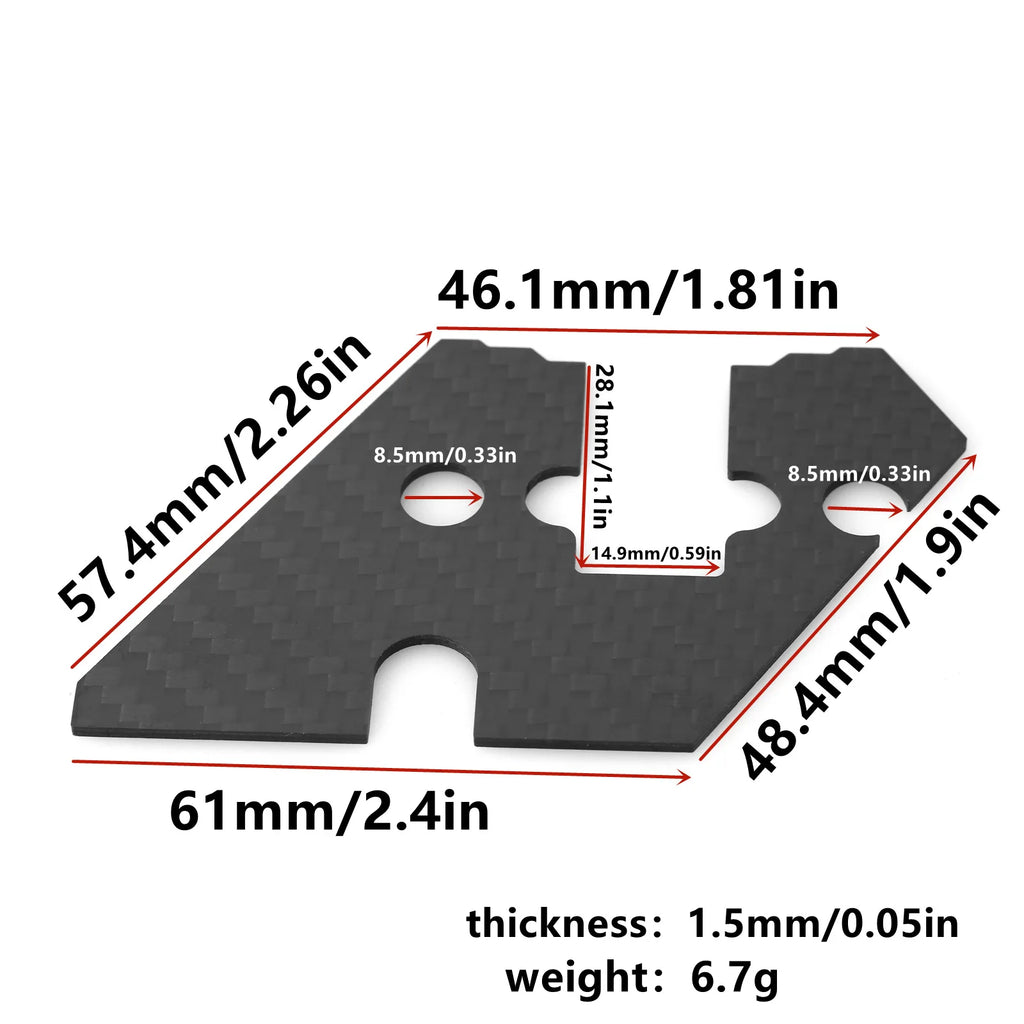 Carbon Fiber Steering Assembly Anti-sand Cover Dust Replacement