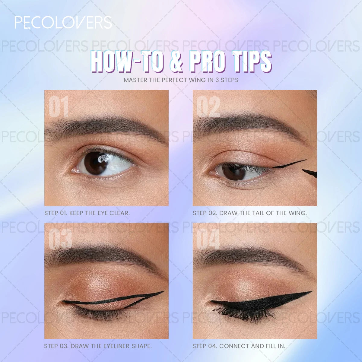 1PC Matte Waterproof Liquid Eyeliner Long Lasting Eye Pencil Non-Smudging Perfect for Christmas Halloween Thanksgiving Gifts Zpaxo