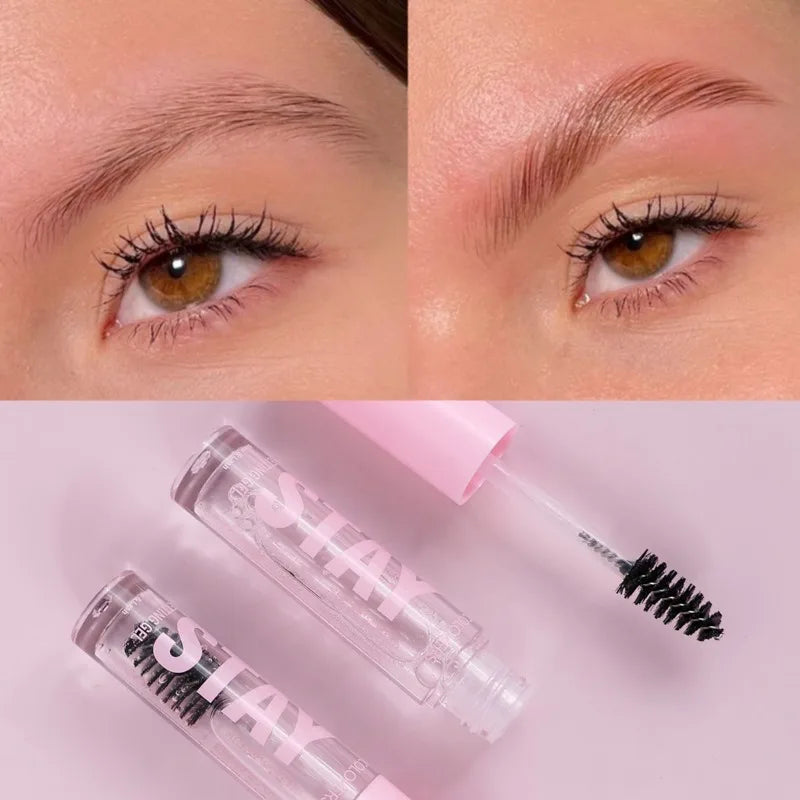 Waterproof Transparent Eyebrow Styling Eyelash Fixed Gel With Brush Liquid Eyebrow Comb Long Lasting Eyebrow Shaping Styling Gel Zpaxo