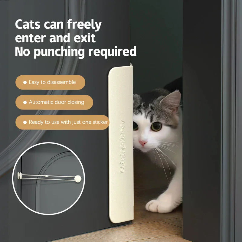 Training Accessories Pet Supplies Door Bathroom Cat Handle Zpaxo