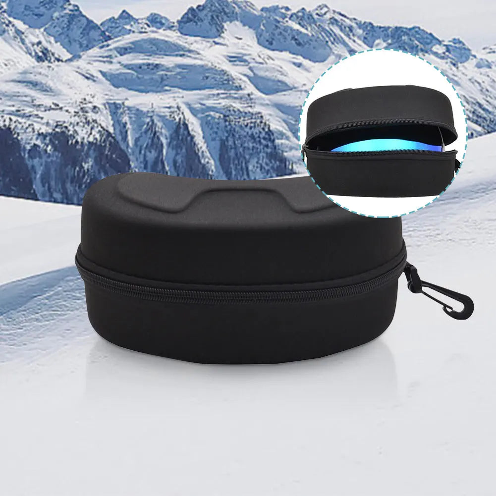 EVA Ski Goggle Case Snowboard Snow Goggles Box Large Hard Sports Glasses Case with Strap For Outdoor Sport Parts Zpaxo