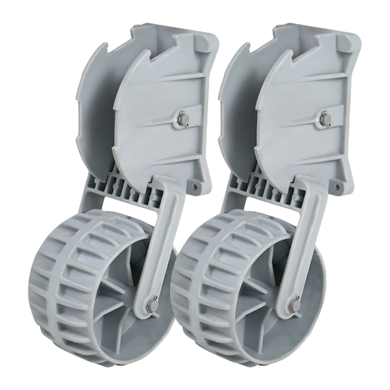 Flip Up Retractable Dinghy Wheels Easy Mount Inflatable Boat